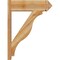 Ekena Millwork Funston Rough Sawn Arts and Crafts Outlooker, Western Red Cedar, 8"W x 26"D x 34"H OUT08X26X34FST03RWR - alternate 2